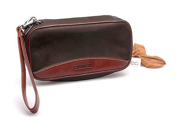 Wess Design Rind Velour Fettleder für 3 Pfeifen Wess Design Rind Velour Fettleder für 3 Pfeifen